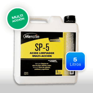 Acido Limpiador Multi Accion Sp5 x 5 Litros - (LAM5) - Quimtex1 Express