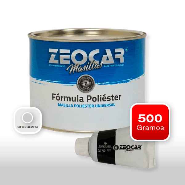 MASILLA PLASTICA ZEOCAR X 500 GR (X41600292)