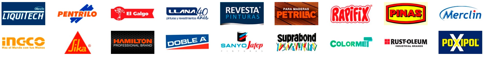 Vendemos todas las mejores marcas de mercado